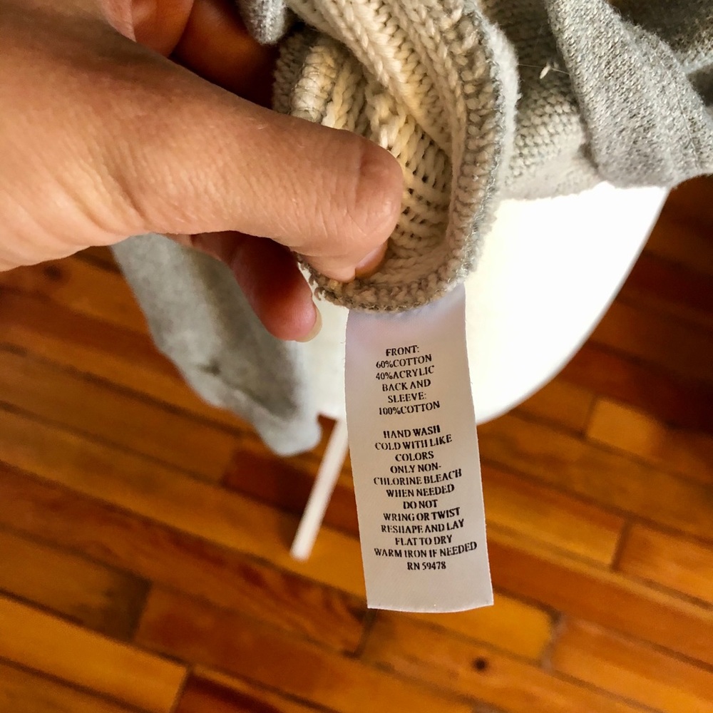 Cableknit Sweatshirt - Picture 6 of 6